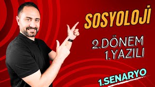 SOSYOLOJİ 2DÖNEM 1YAZILI SINAVI  💯 1SENARYO 💯 [upl. by Enilram715]