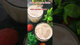 ytshorts Litchi drink Summer drink Recipes shorts drink summer food recipe [upl. by Valery]