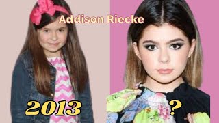 Addison Riecke Transformation⭐ From 1 to 17 years old 2021 [upl. by Lipinski]