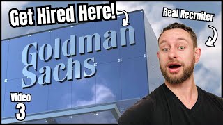 How to Answer Why Do You Want to Work at Goldman Sachs  How to Get Hired at Goldman Sachs [upl. by Zippel]