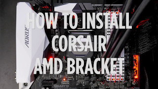 CORSAIR AMD BRACKET FOR H60 and H110i [upl. by Enilrem]