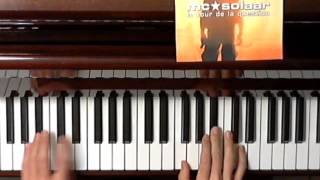 Bonnie and Clyde Gainsbourg  Piano accompaniment arrangement and tutorial [upl. by Hanser]