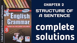 Prachi English Grammar Class 8 Chapter 2 Solutions icseenglish prachipublications icseclass8 [upl. by Yelrehs]