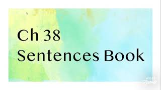 Ch 38 Sentences Book  Part 2  60 wpm from Magnum Steno [upl. by Beller718]