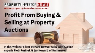 Profit From Buying and Selling at Property Auction [upl. by Anirbus]