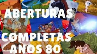 Top 10 aberturas de desenhos dos anos 80 e 90 [upl. by Yadahs]