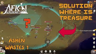 Treasure Hunt  How complete new mini game  Ashen Wastes 1 🕯️AFK Journey [upl. by Idnam519]