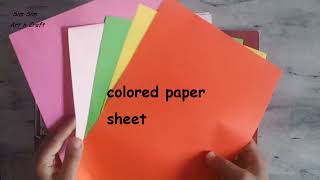 2 easy ways to make scrapbook for school project [upl. by Ahsaten]