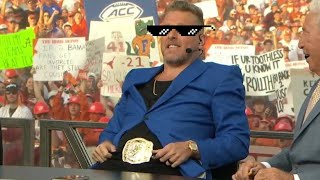 Pat McAfee College Game Day Funny Moments Compilation [upl. by Winshell]