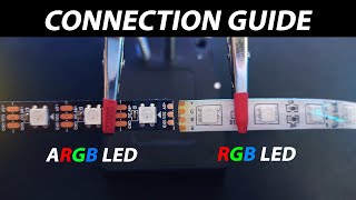 Connection Guide on RGB and Addressable RGB LED [upl. by Reeher]