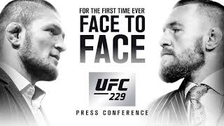 UFC 229 Press Conference Instrumental ThemeKlergy With Valerie Broussard  Start a War [upl. by Helsell]