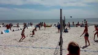 Eckerd Beach Volleyball [upl. by Llertnom]