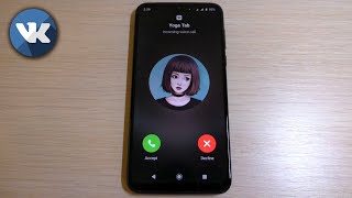 Vkontakte Incoming Call Social apps [upl. by Eriha]