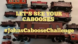 Johns Caboose Challenge JohnsCabooseChallenge modeltrains [upl. by Holofernes675]