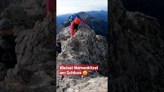 Gipfelgrat  Ehrwalder Sonnenspitze ehrwald bergsteigen grat seebensee ehrwaldersonnenspitze [upl. by Nerual791]