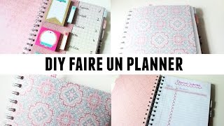 DIY faire un planner [upl. by Ednalrym]