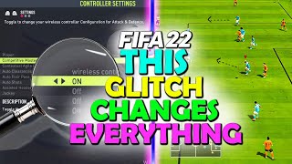 This GLITCH CHANGES EVERYTHING in FIFA 22  FIFA 22 GAME CHANGING GLITCH  FIFA 22 SETTINGS GLITCH [upl. by Katinka809]