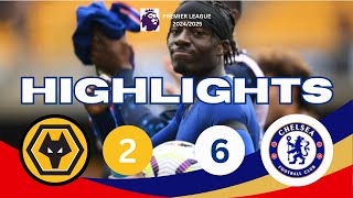 PL HIGHLIGHTS  WOLVES 26 CHELSEA Rout Wolves in Premier League Thriller [upl. by Sedgewinn]