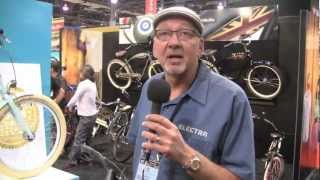 Electra Townie Go Electric Bike with SRAM Electric Bike Kit at Interbike 2012  Electric Bike Report [upl. by Aspasia277]