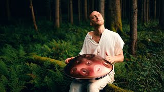 Serene Forest Meditation 1111 Hz  1 hour handpan music  Malte Marten [upl. by Guimar632]