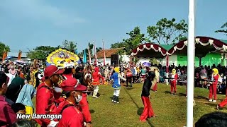 Sejuk alam desaku Barongan surojoyo drumband mabar di lapangan pelitakank agung [upl. by Eedia]