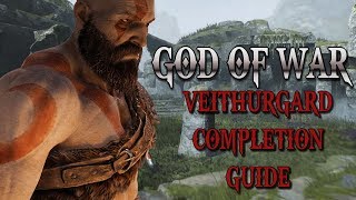 GOD OF WAR 2018 VEITHURGARD COMPLETION GUIDE [upl. by Guss469]