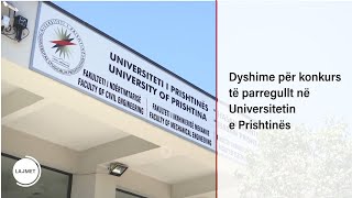 Dyshime për konkurs të parregullt në Universitetin e Prishtinës [upl. by Cordelie203]