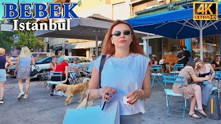 Bebek Neighborhood Walking Tour The Most Luxurious District in Istanbul  4K HDR [upl. by Madancy859]