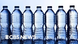 High levels of nanoplastics found in bottled water new study shows [upl. by Lamonica408]