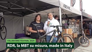 RDR la MBT su misura made in Italy  Italian Bike Festival [upl. by Gus]