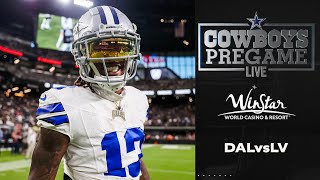 DALvsLV Winstar Pregame Live  2024 Dallas Cowboys [upl. by Zeidman]