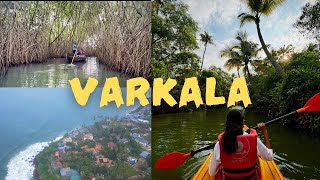 BIRD EYE VIEW OF VARKALA  4K VIDEO  PLACES [upl. by Adar]