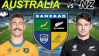 AUSTRALIA vs NEW ZEALAND Rugby Championship 2024 Live Commentary [upl. by Leugar]