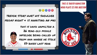 THIS ISDAVID HAMILTON SS BOSTON RED SOX  fantasybaseball fantasybaseballadvice trevorstory [upl. by Ingold]