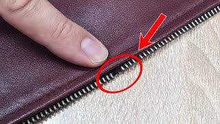 Tailor shared a secret Repair of a broken zipper [upl. by Mook]