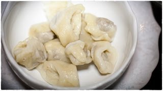 Mini Pierogies  Uszka  Christmas Menu Recipe 52 [upl. by Enoed]