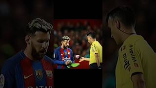 Messi Giving Money To Referee☠️❤️🩹 shorts viral funny trending [upl. by Eitsrik372]