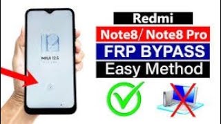 Redmi Note 8 Hard Reset amp Frp Bypass In HindiNote 8 फोन का लॉक कैसे तोड़े सबसे आसान तरीका 💯काम का [upl. by Eilsel159]