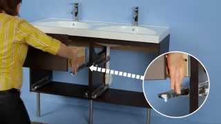 IKEA GODMORGON Double Sink Installation Instructions [upl. by Uird]