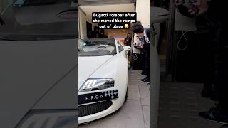 Woman Damages A Bugatti Veyron 😭 [upl. by Kathlene]