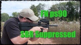 FN Herstal PS90 SBR Suppressed [upl. by Otsirc]