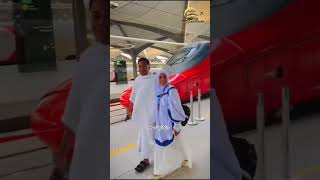 Kereta cepat menuju makkahhajidanumroh arminarekaperdana hargaumroh [upl. by Leonelle]