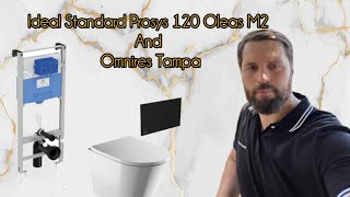 Ideal Standard Prosys 120 Oleas M2 And Omnires Tampa Unboxing and installation [upl. by Yesnel]