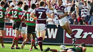 Manly vs South Sydney Rabbitohs Rd 7 2005 [upl. by Grenier]