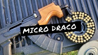 MICRO DRACO REVIEW sammoore138 BUCK BUCK AK draco [upl. by Artekal]