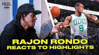 Rajon Rondo Reacts To Rajon Rondo Highlights [upl. by June]