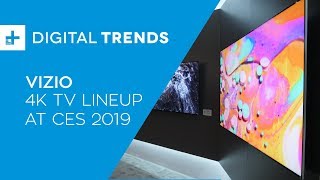 Vizio 4K TV Lineup  Hands On at CES 2019 [upl. by Aisyla]