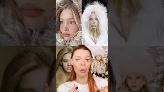 Slavic girl makeup❄️ makeuptutorial [upl. by Jehiah236]