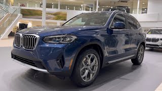 2023 BMW X3 in Phytonic Blue [upl. by Herstein100]