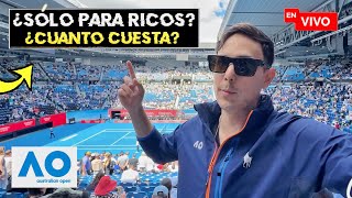 ¿CUANTO CUESTA ir al AUSTRALIAN OPEN 🎾🇦🇺¿LO VALE [upl. by Aysahc614]